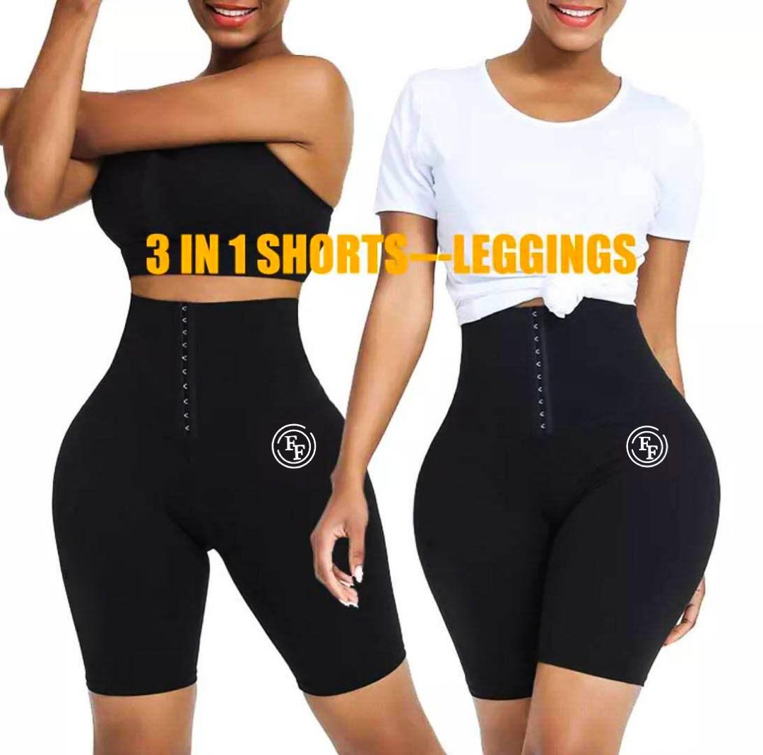 Waist Trainer Snatched Leggings-black – Bodied Clothing